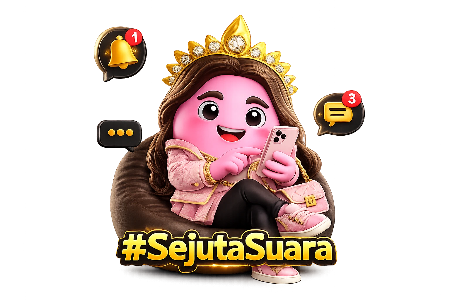 Maskot Sejuta Suara untuk REPEAT